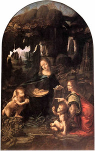 "Virgin of the Rocks" by Leonardo da Vinci