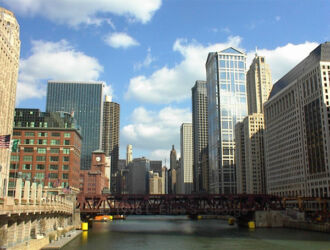 Shot of Chicago IL downtown © Linda "Eilee" S. George