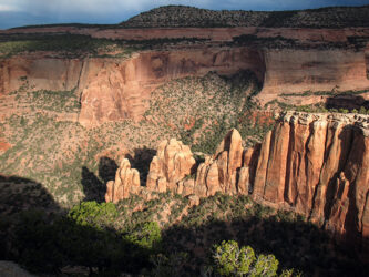 Valley in Colorado National Monument © 2012 L. Eilee S. George
