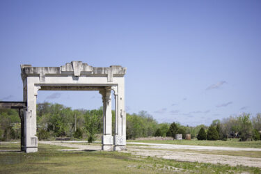 Abandoned Joplin train depot © 2022 L. Eilee S. George