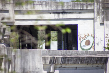 Abandoned Joplin train depot © 2022 L. Eilee S. George