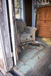 Abandoned property in ghost town Last Chance CO © 2022 L. Eilee S. George