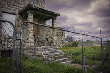 Abandoned Wheatley-Provident Hospital in Kansas City MO © 2022 L. Eilee S. George