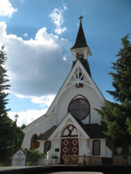 St George church in Leadville CO © 2017 L. Eilee S. George